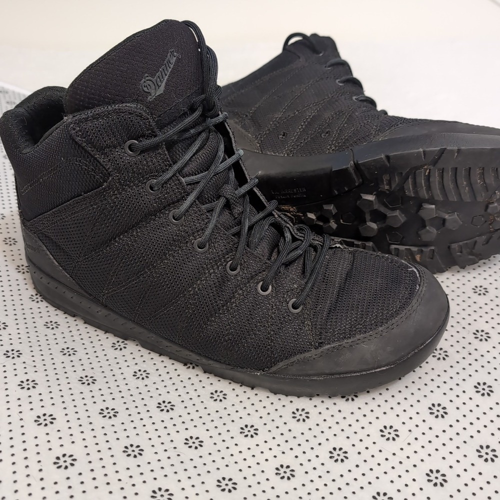 Danner Nylon Water Resistant Melee Military Boots Mens 11.5 D US Black